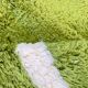 Pure wool rug green size 150 x 250 cm