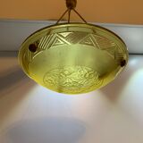 Art Deco illuminating vasque