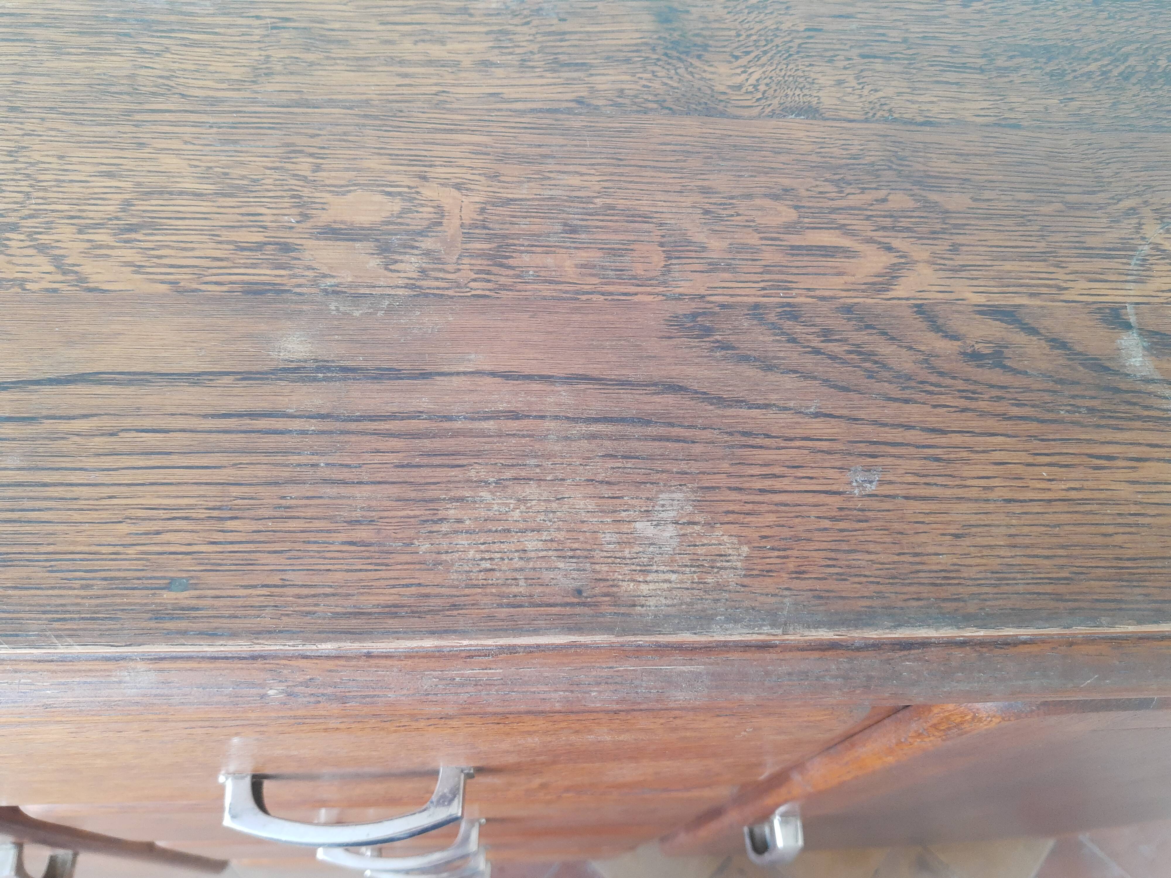 Vintage oak bottom mado sideboard