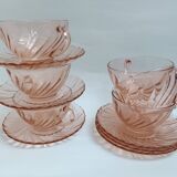 Arcoroc Rosaline teacups