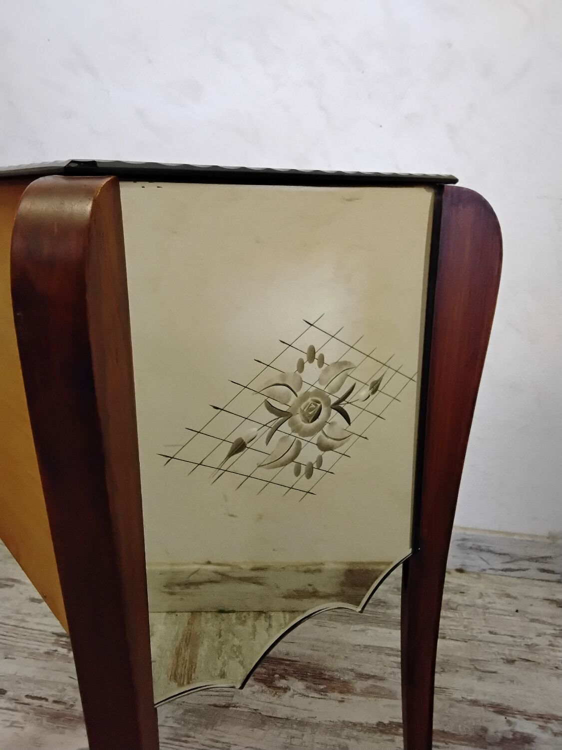 Art Deco Venetian style bedside table