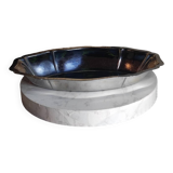 Stainless steel vegetable dish