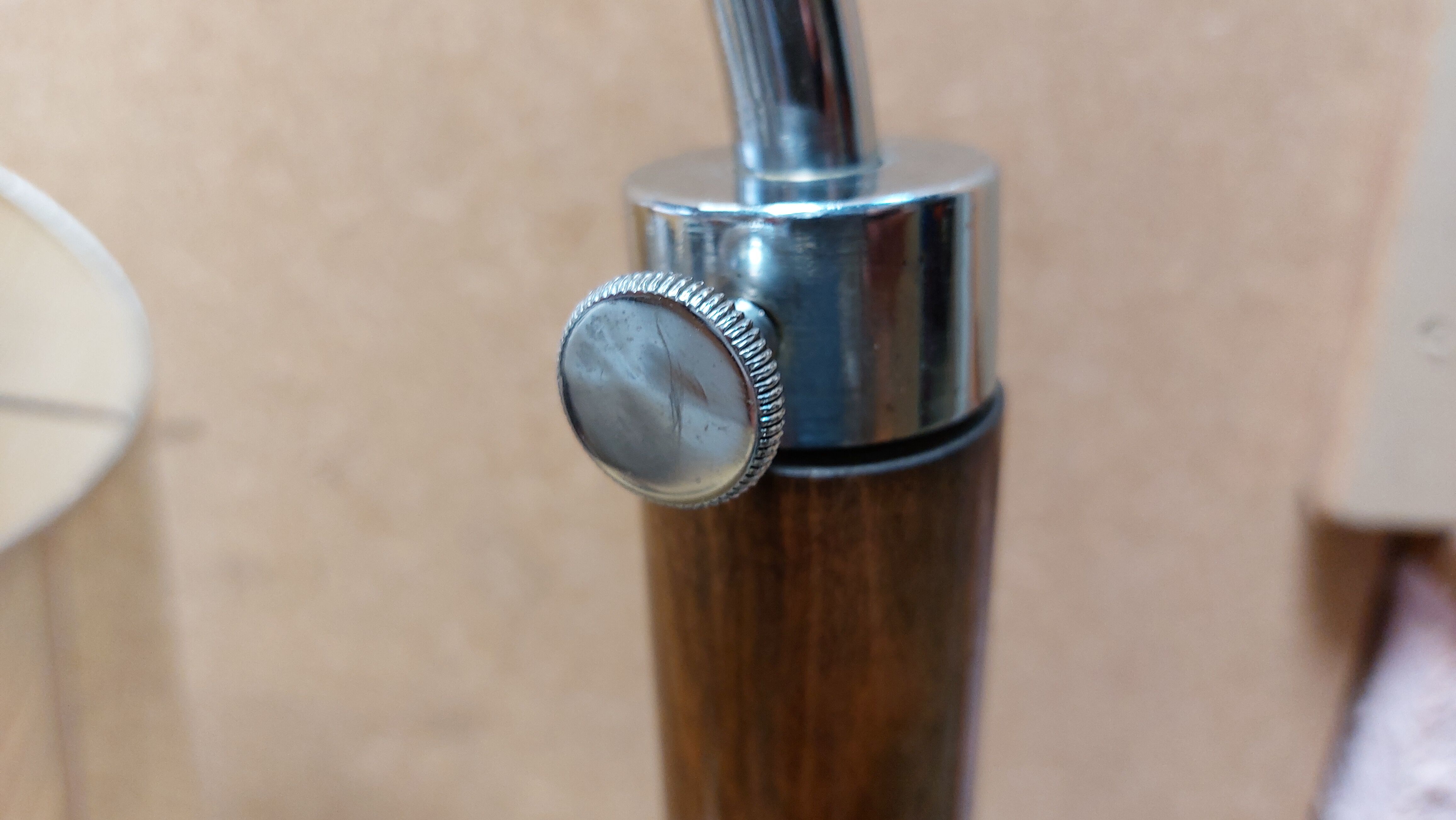 Vintage Reading Floor Lamp with adjustable height