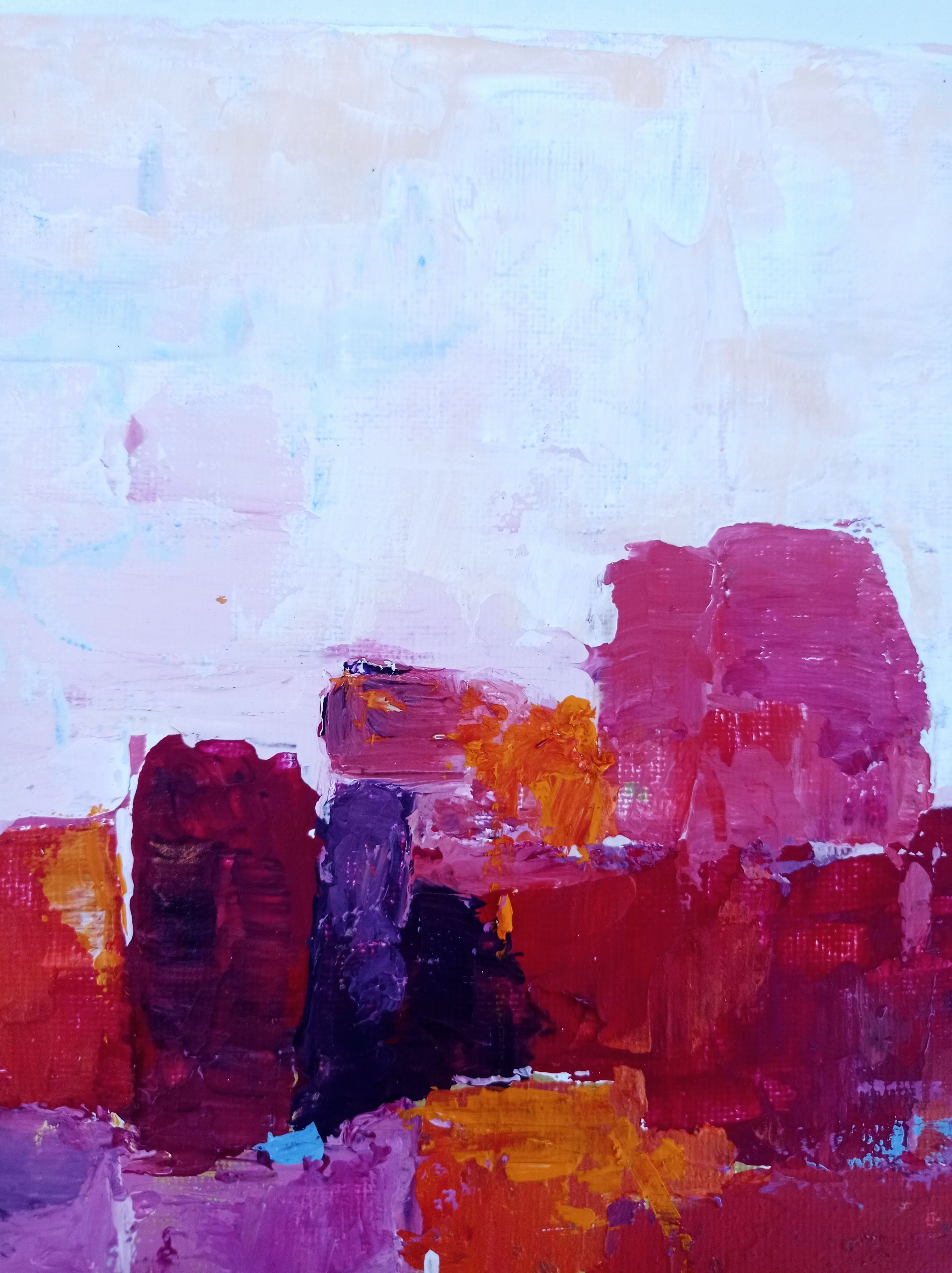 Modern painting - 25 x 25 cm