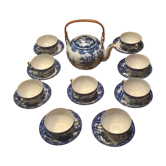 Service à thé japonaises en porcelaine Cfc Japan
