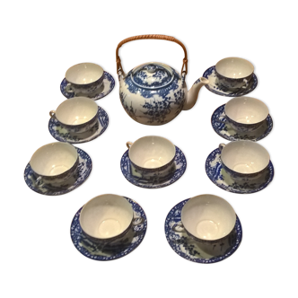 Service à thé japonaises en porcelaine Cfc Japan