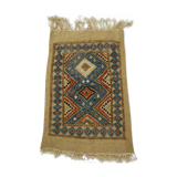small Handmade wool kilim 44x30cm