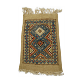 small Handmade wool kilim 44x30cm