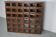Antique German Oak Haberdashery Shop Cabinet, 1920/30s