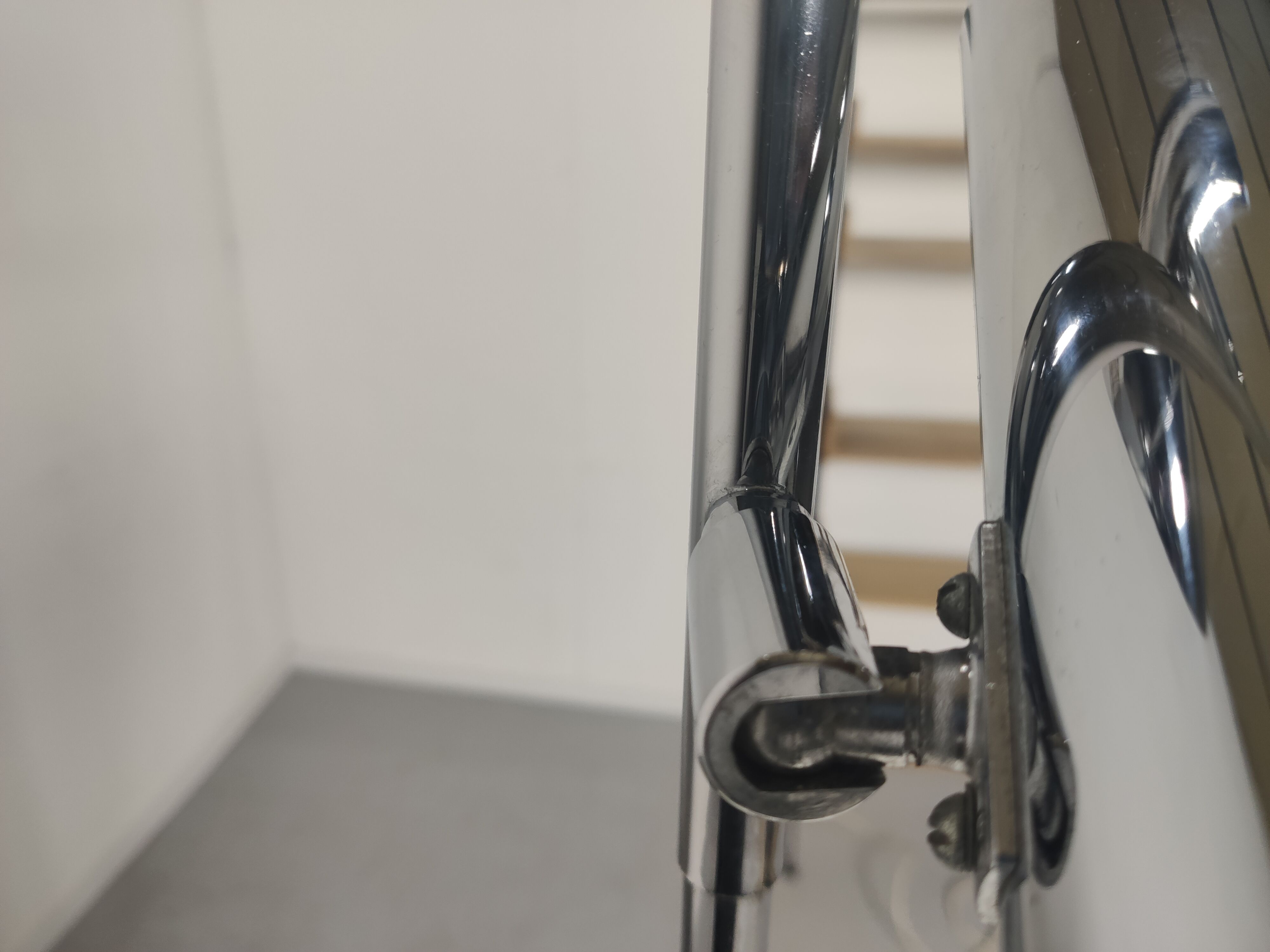 Koch lamppost - Lowy for Omi , chrome 1960/1970