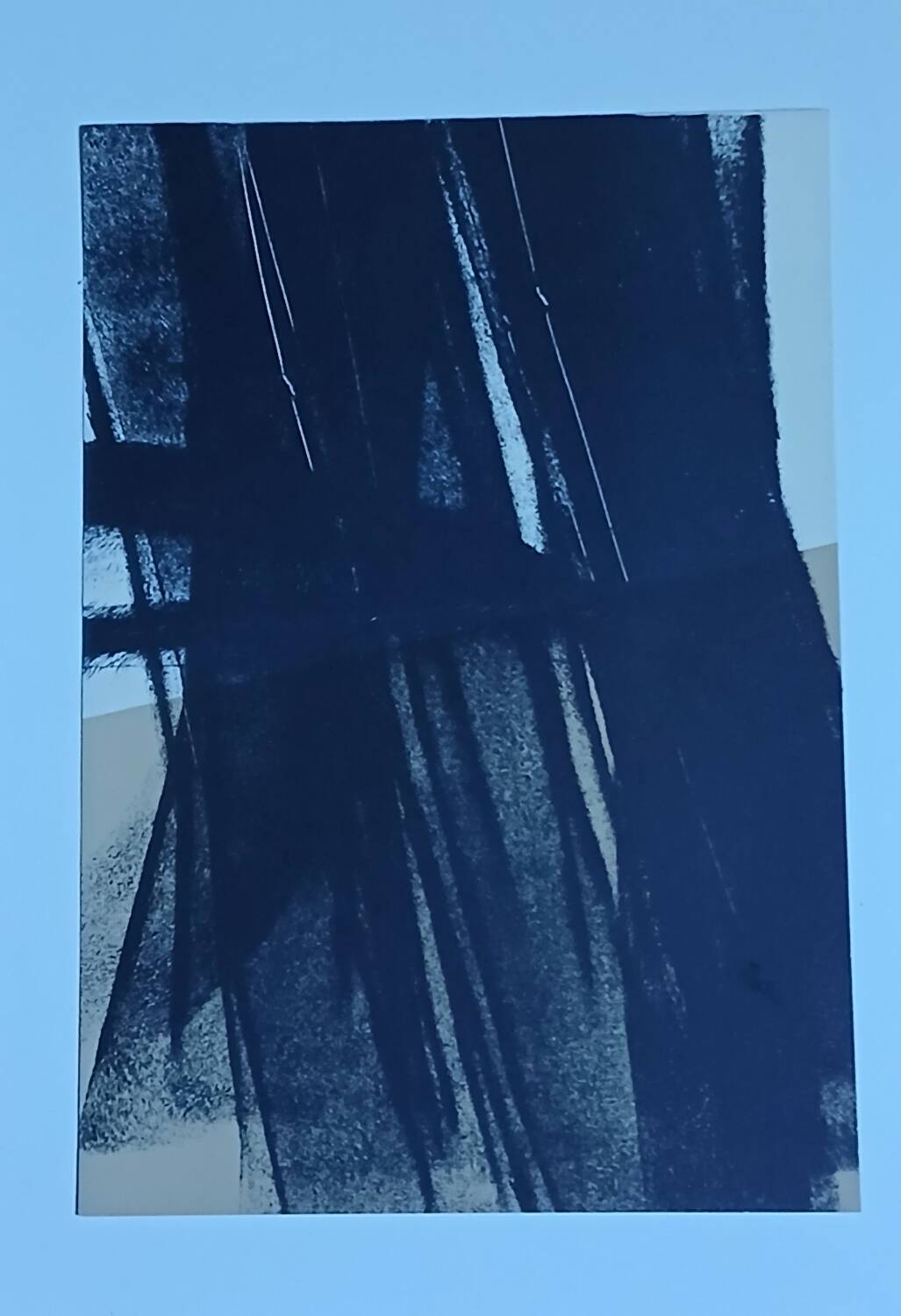 Lithographie Hans Hartung 1976 - Atelier Jack Renaud (Tirage 300 ex)