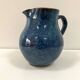 Pichet vase en grès bleu des Manufactures Normand