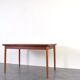 Mid-century Danish teak extendable dining table, 1960s.