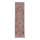 Vintage Turkish hallway rug 87x382 cm