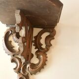 Farm wooden wall shelf