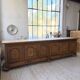 Rustic sideboard XXL 4m solid oak 1950