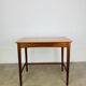 Minimalist Scandinavian teak desk from the 1960s, vintage.