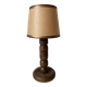 Turned wooden floor lamp, 1930s-1940s.