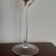 Bougeoir en verre design