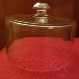 glass cake bell early 20th