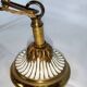 Lustre en Bronze ancien Louis XVI suspension carquois acanthes
