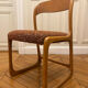 Lot of 6 baumann sled chairs