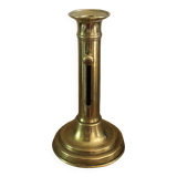 Brass torch candle push button