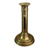 Brass torch candle push button