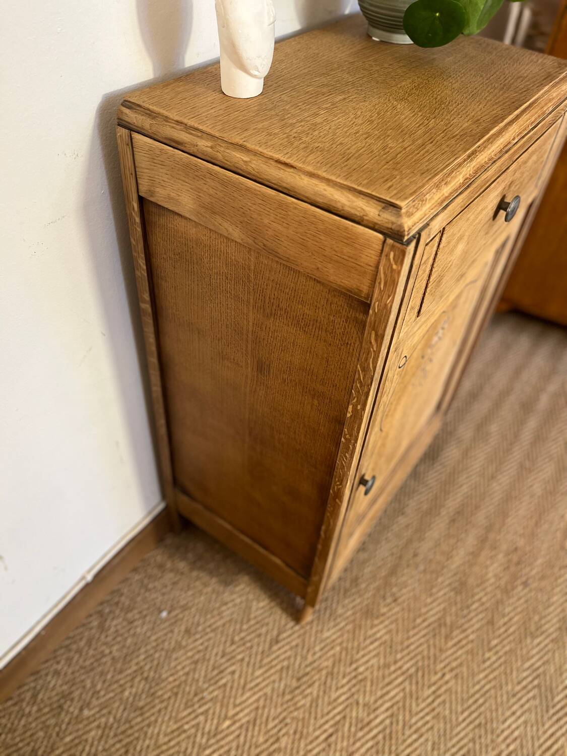 Confiturier vintage solid wood storage unit