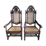 Chairs canées Henri IV