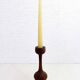 Bougeoir scandinave en teck