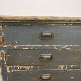1930s workshop furniture with shell handles.