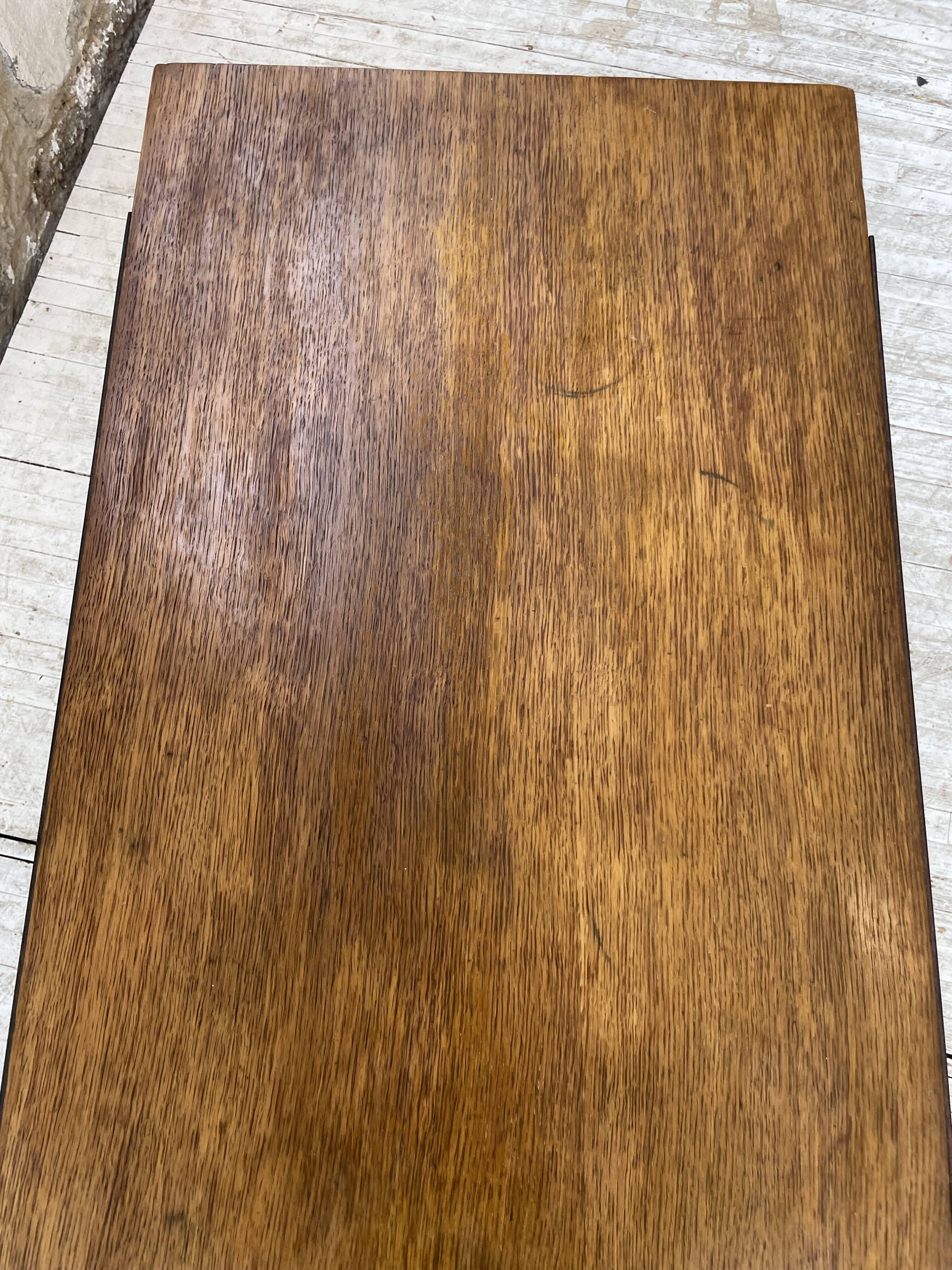 50s modernist oak coffee table