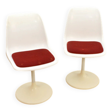 Ensemble de 2 chaises pivotantes par Wiesner-Hager