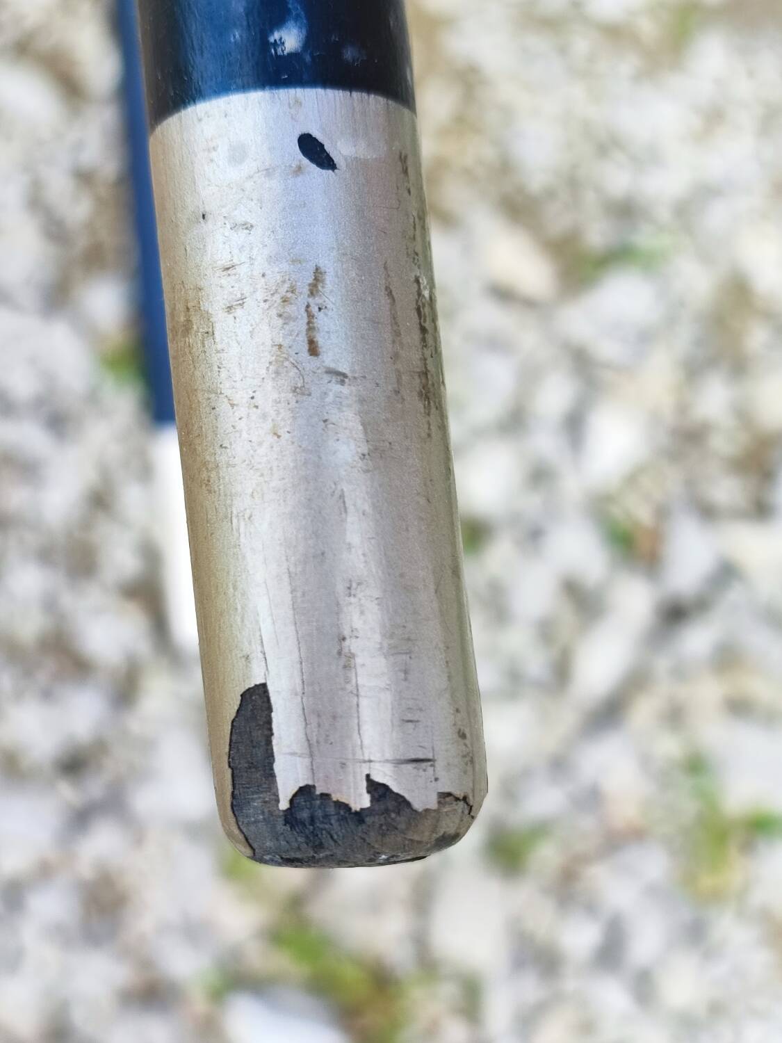 Vintage coffee table with compass legs