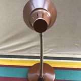 Office lamp workshop metal brown - flexible arms chrome 70vintage