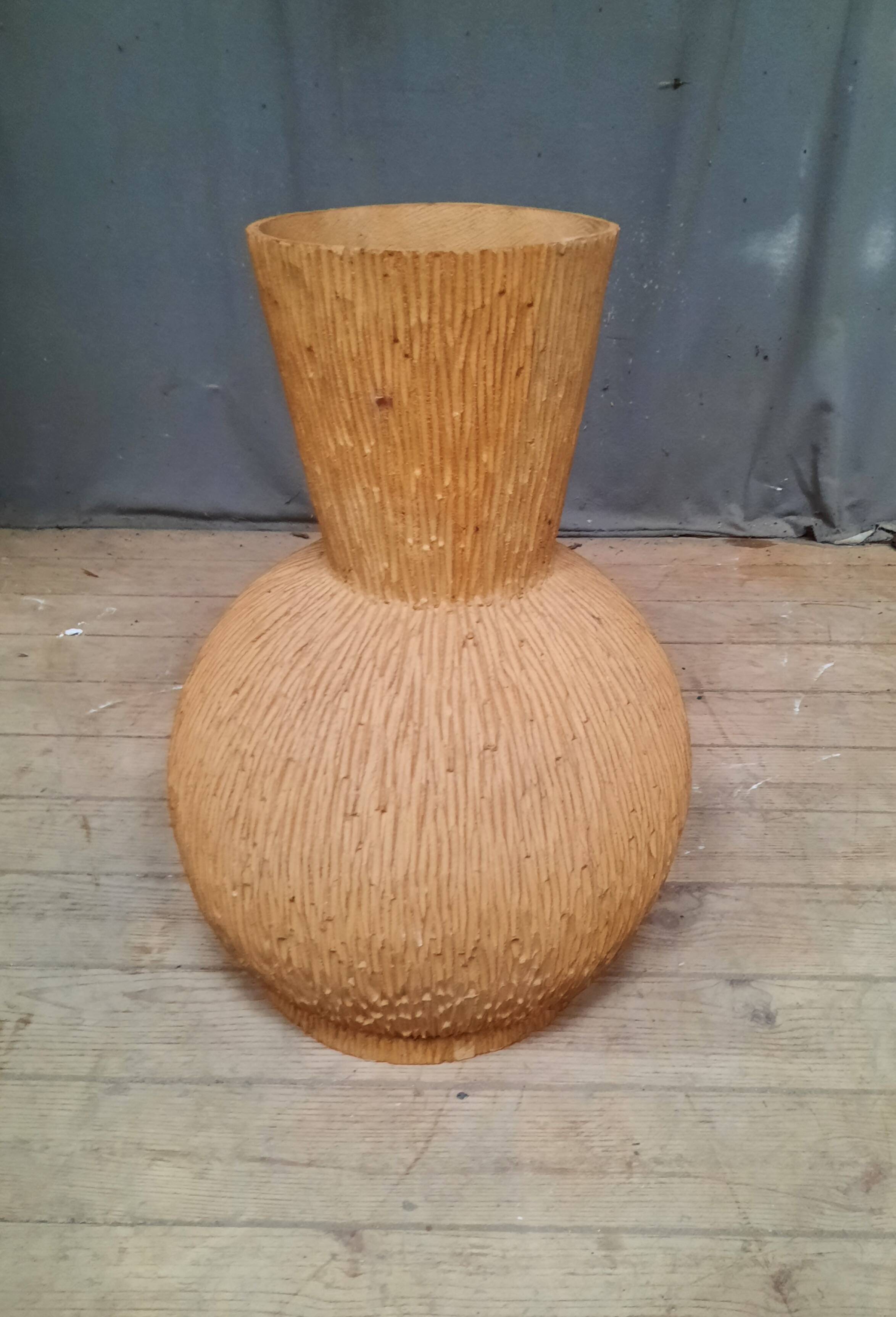 Terracotta vase