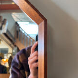 Teak mirror from the 60s