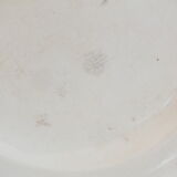 4 flat plates old Longwy Violetta