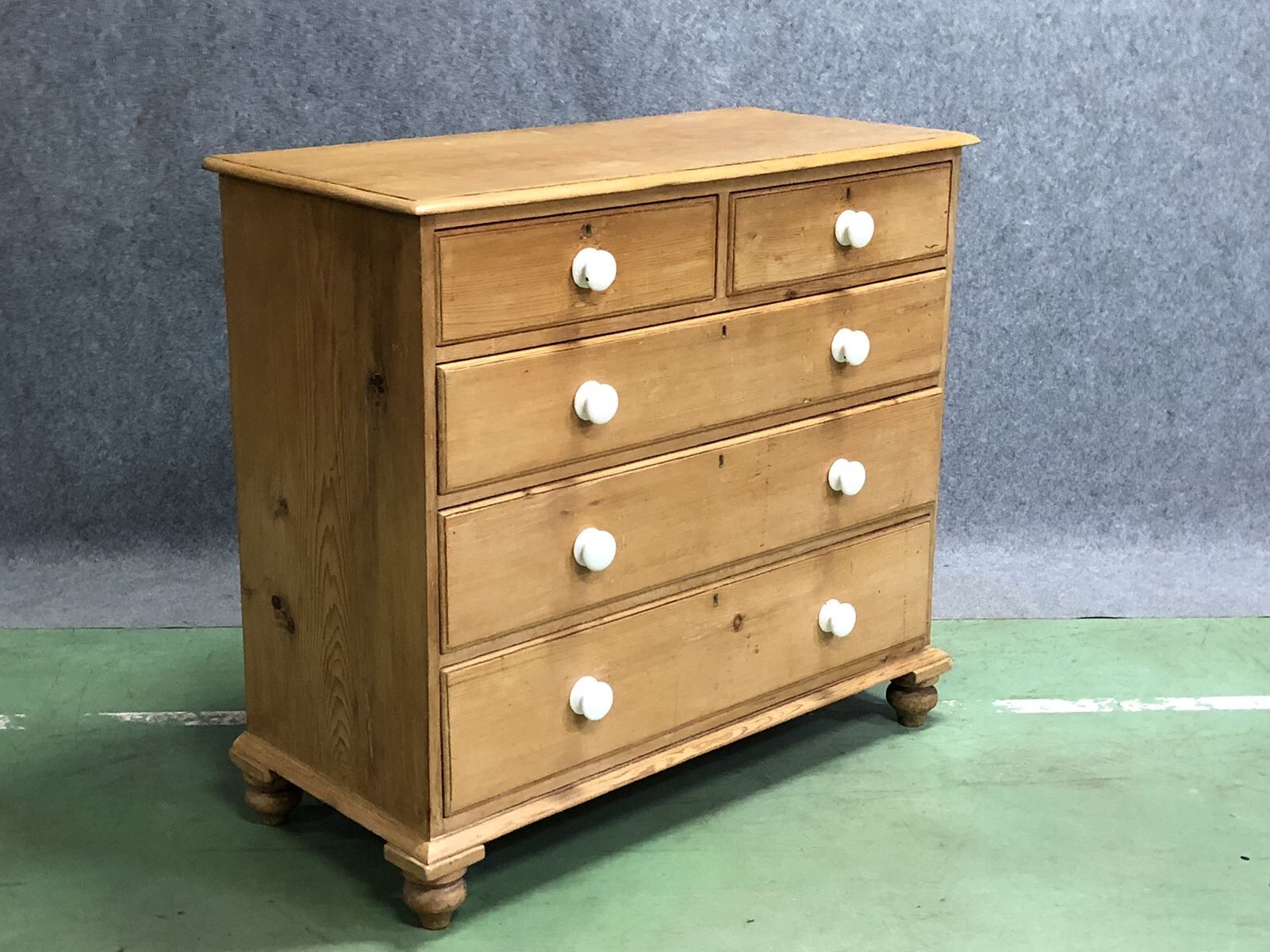 19th century english dresser in pine
