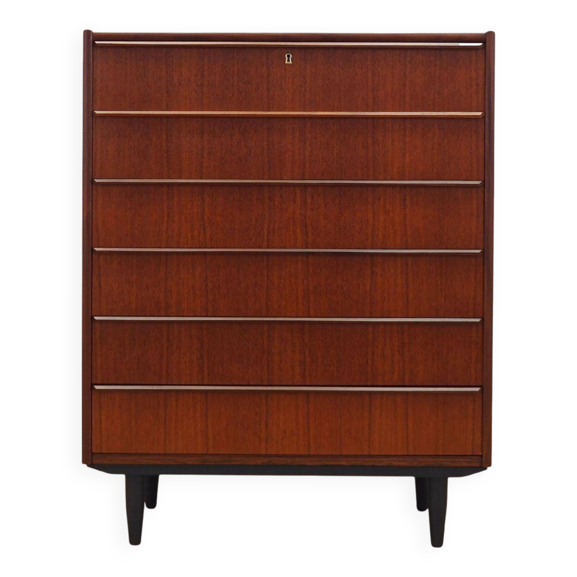 Commode en teck, design danois, années 1970, fabriquée au Danemark