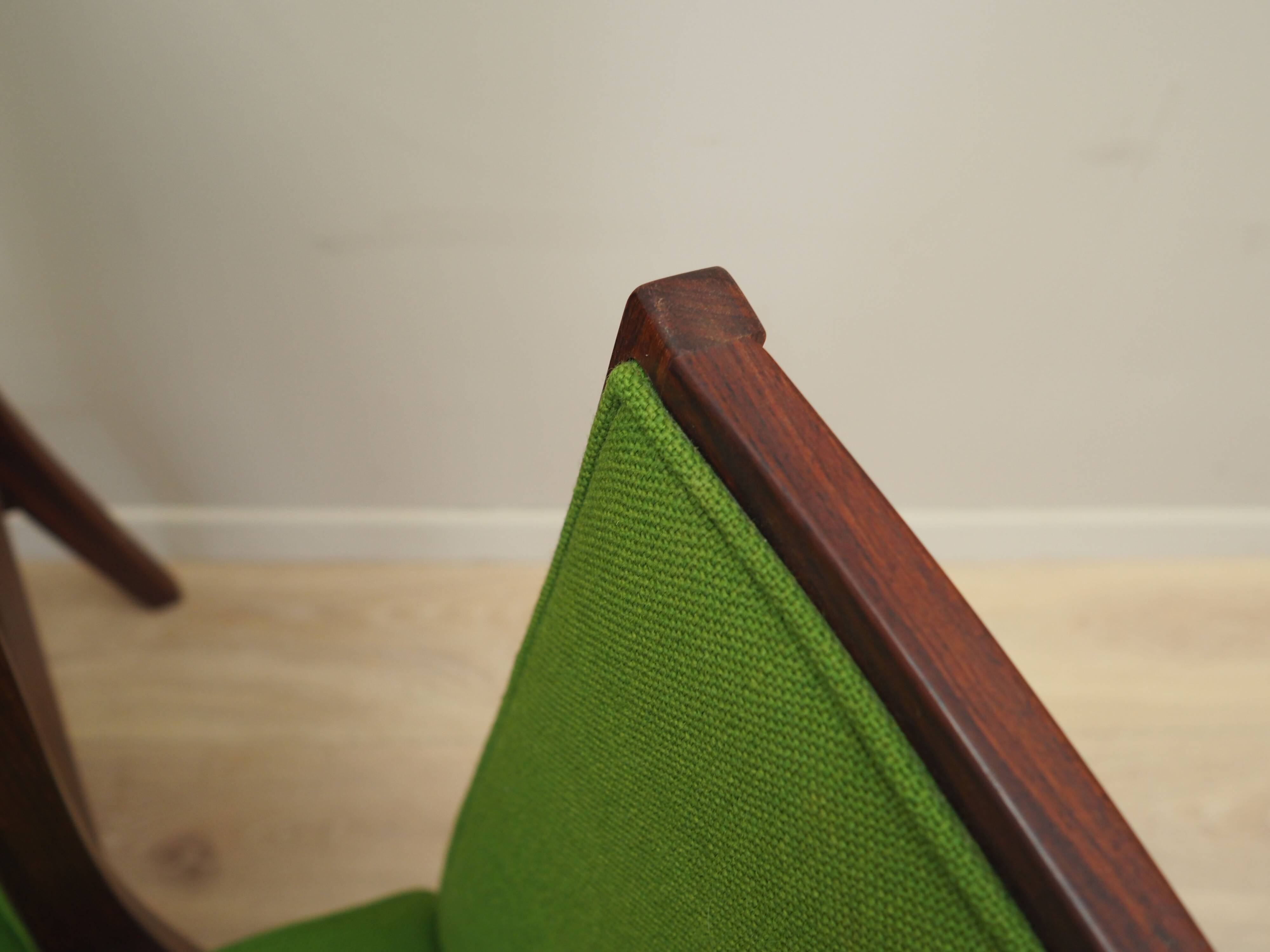 Set of four rosewood chairs, Danish design, 1970s, manufacturer: Dyrlund