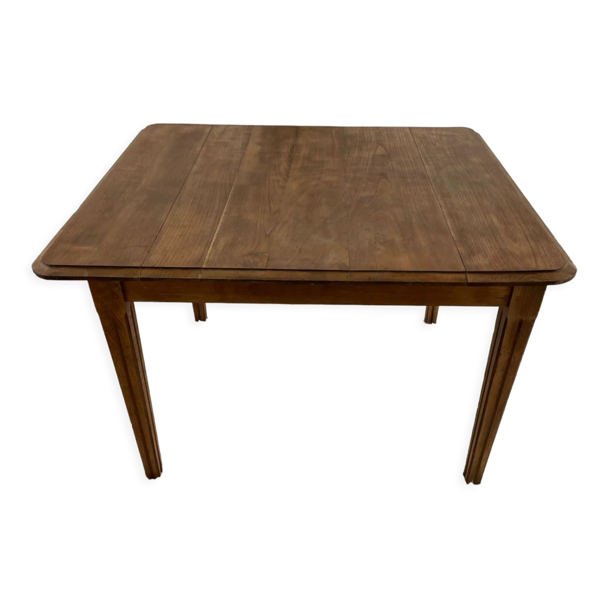 Vintage table in raw wood