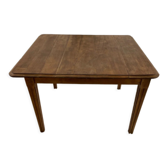 Vintage table in raw wood