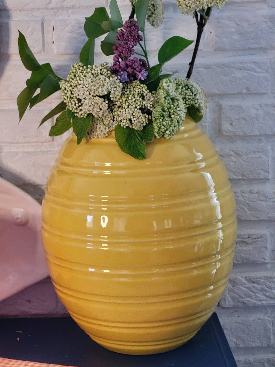 Yellow vase