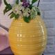 Yellow vase