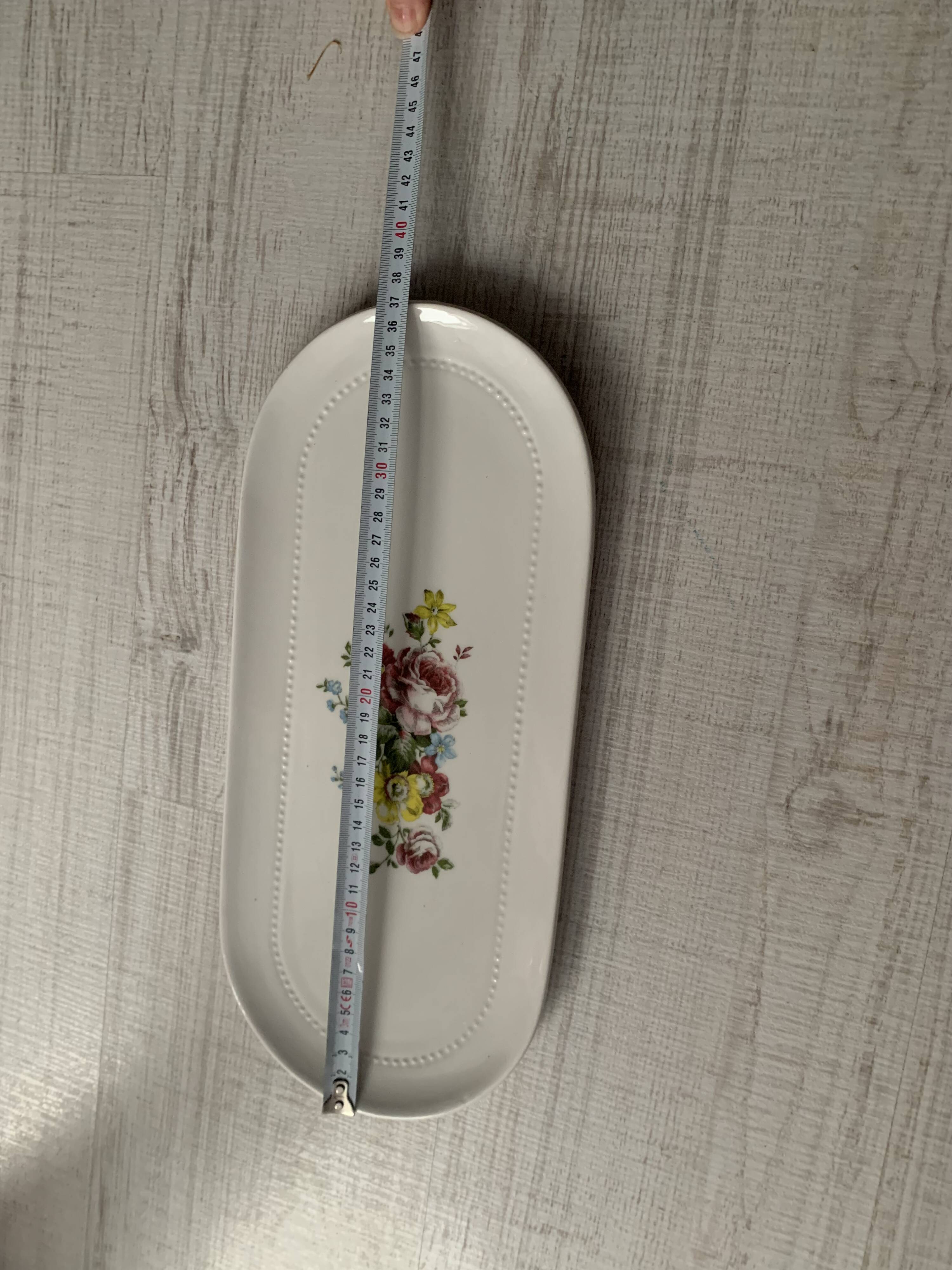 Luneville oval dish