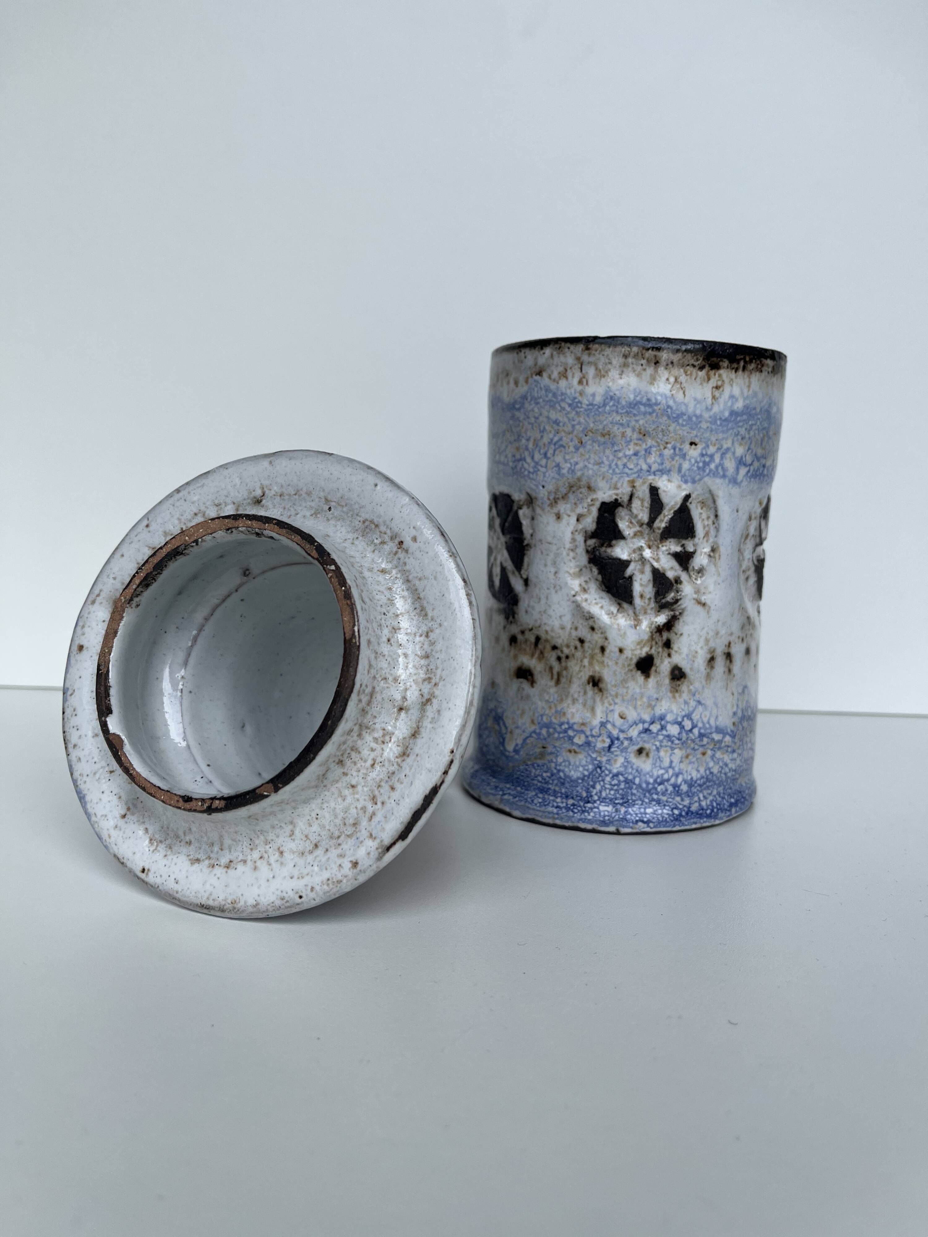 Pot with lid by Albert Thiry – Vallauris