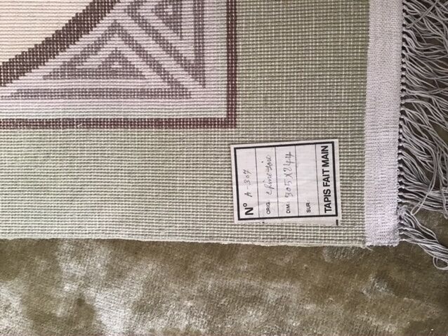 Chinese silk carpet 244x305 bought in 1985