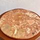 Vintage French Marble Top Plant Stand, Louis XV Pedestal Table